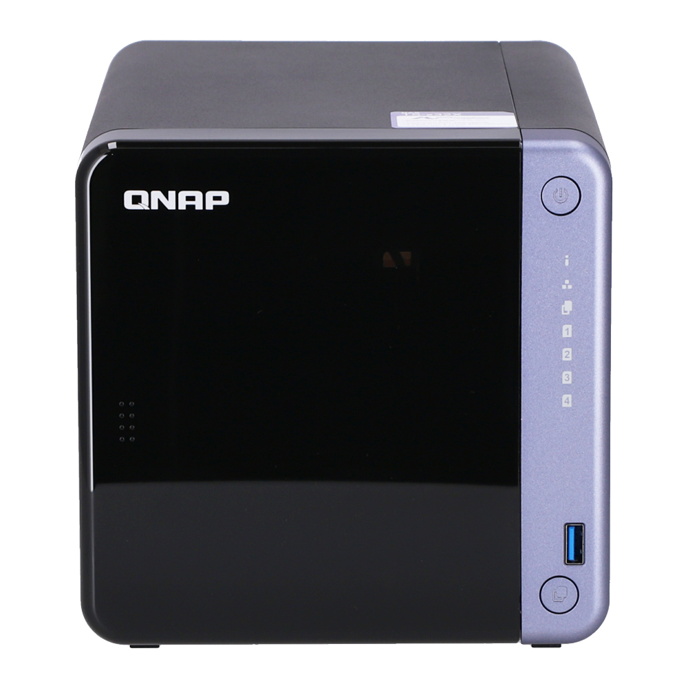 NAS (อุปกรณ์จัดเก็บข้อมูลบนเครือข่าย) QNAP TS-432X-4G - 4 BAY ANNAPURNALABS ALPINE AL524, 4-CORE, 2.0GHz 4 GB SODIMM DDR4