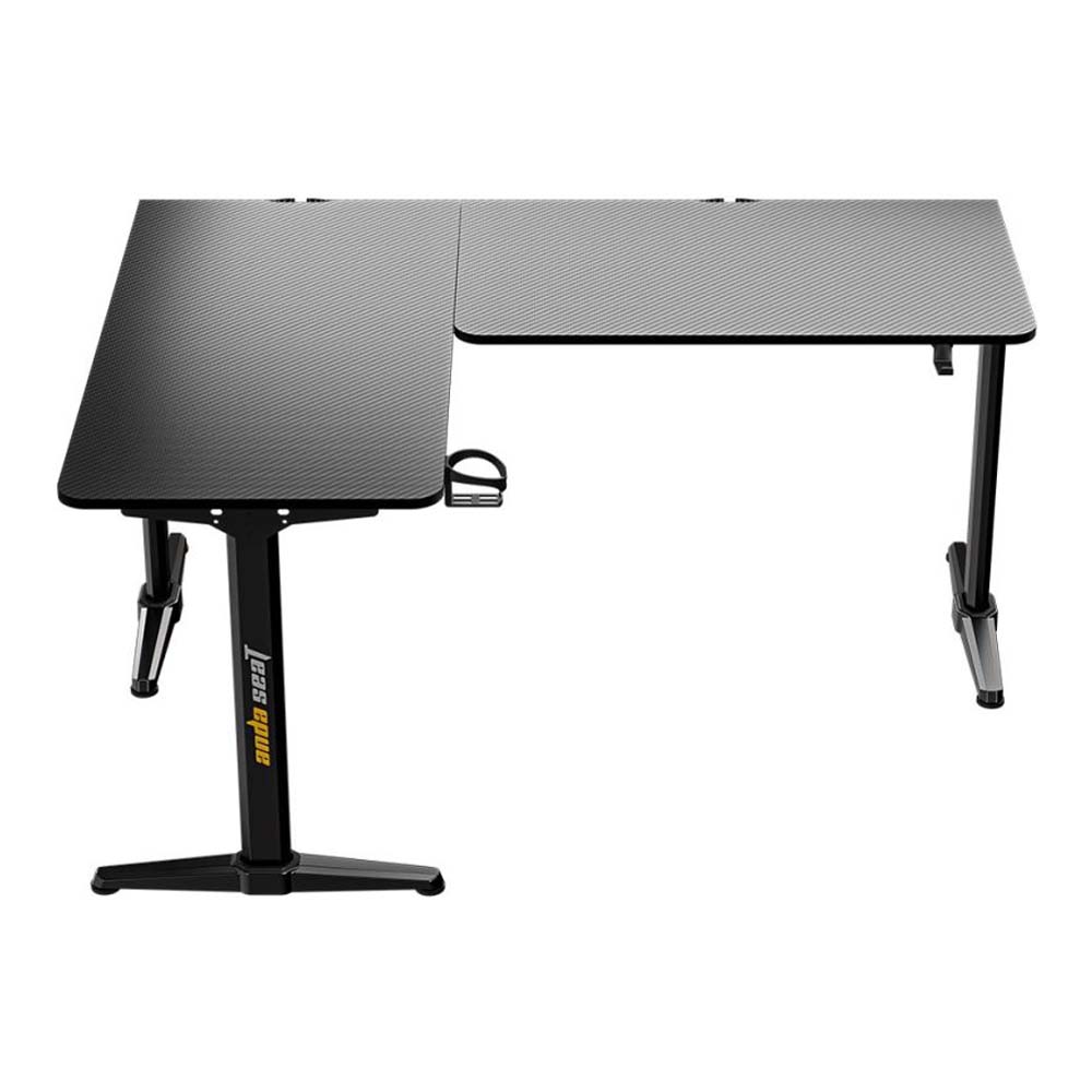 GAMING DESK (โต๊ะเกมมิ่ง) ANDA SEAT WIND SEEKER L-SHAPE (BLACK) (AD-D-PT-1600-01-B)