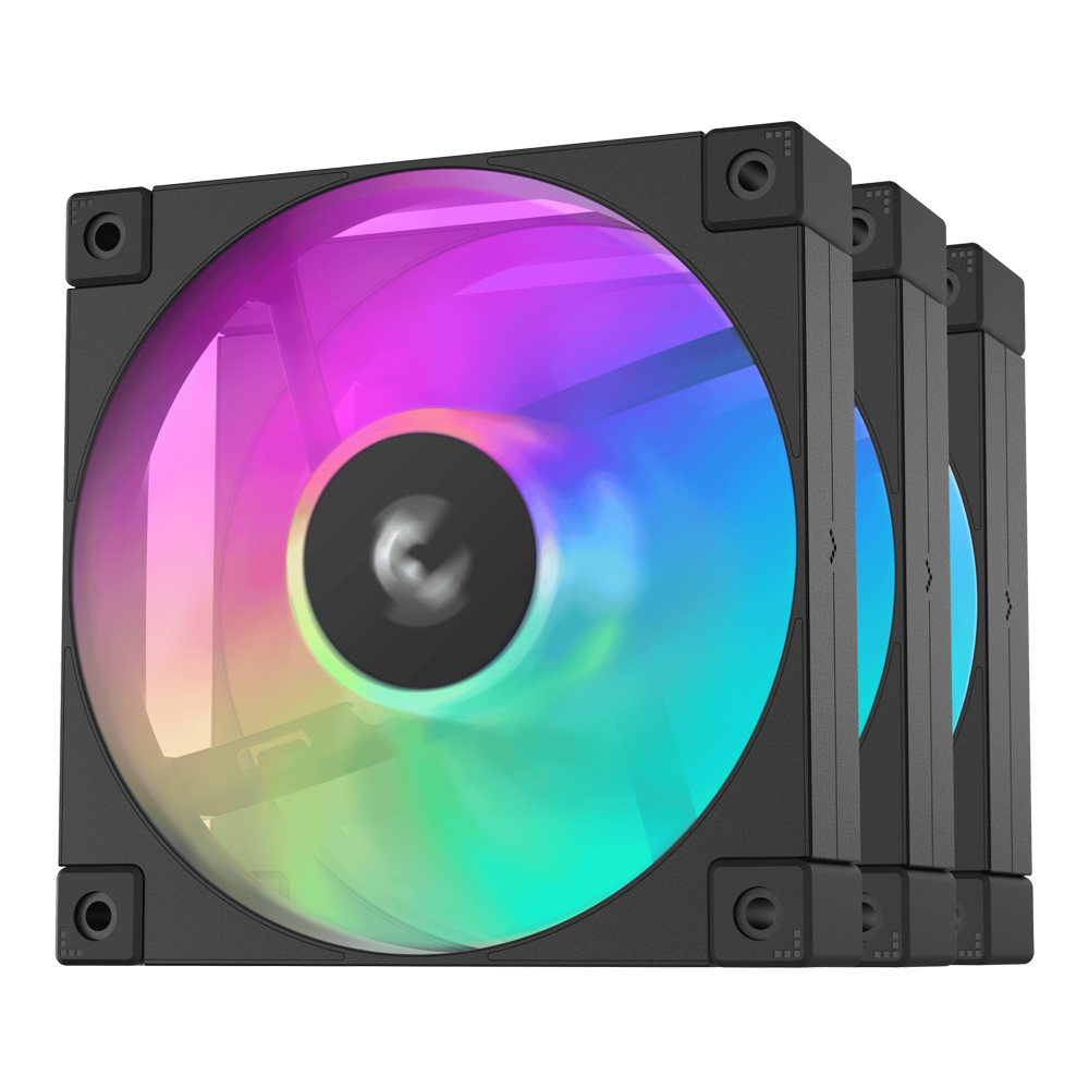 CASE FAN (พัดลมเคส) DEEPCOOL FD12 ARGB-3 IN 1 (BLACK)