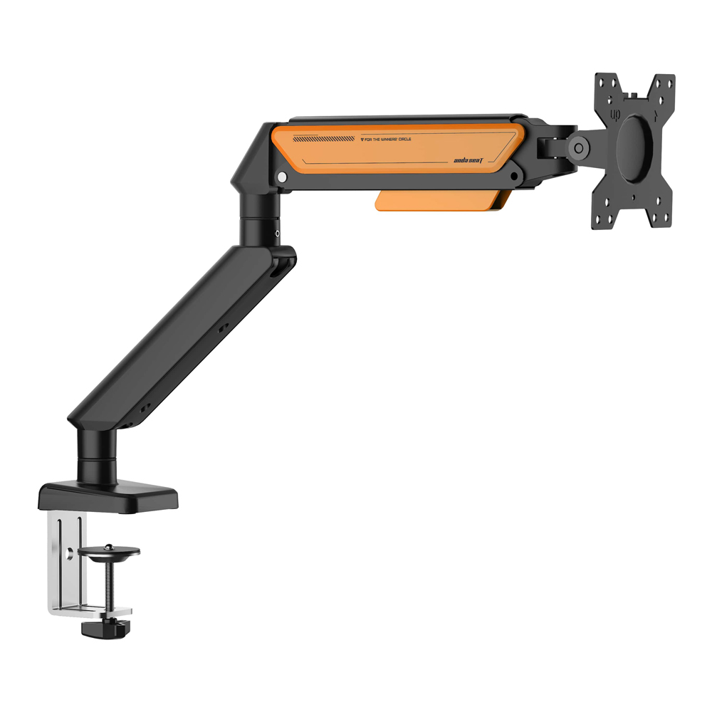 MONITOR ARM (ขาตั้งจอ) ANDA SEAT STEALTH II A6D-1S (BLACK ORANGE) (AD-W-A6D-1S-BO)