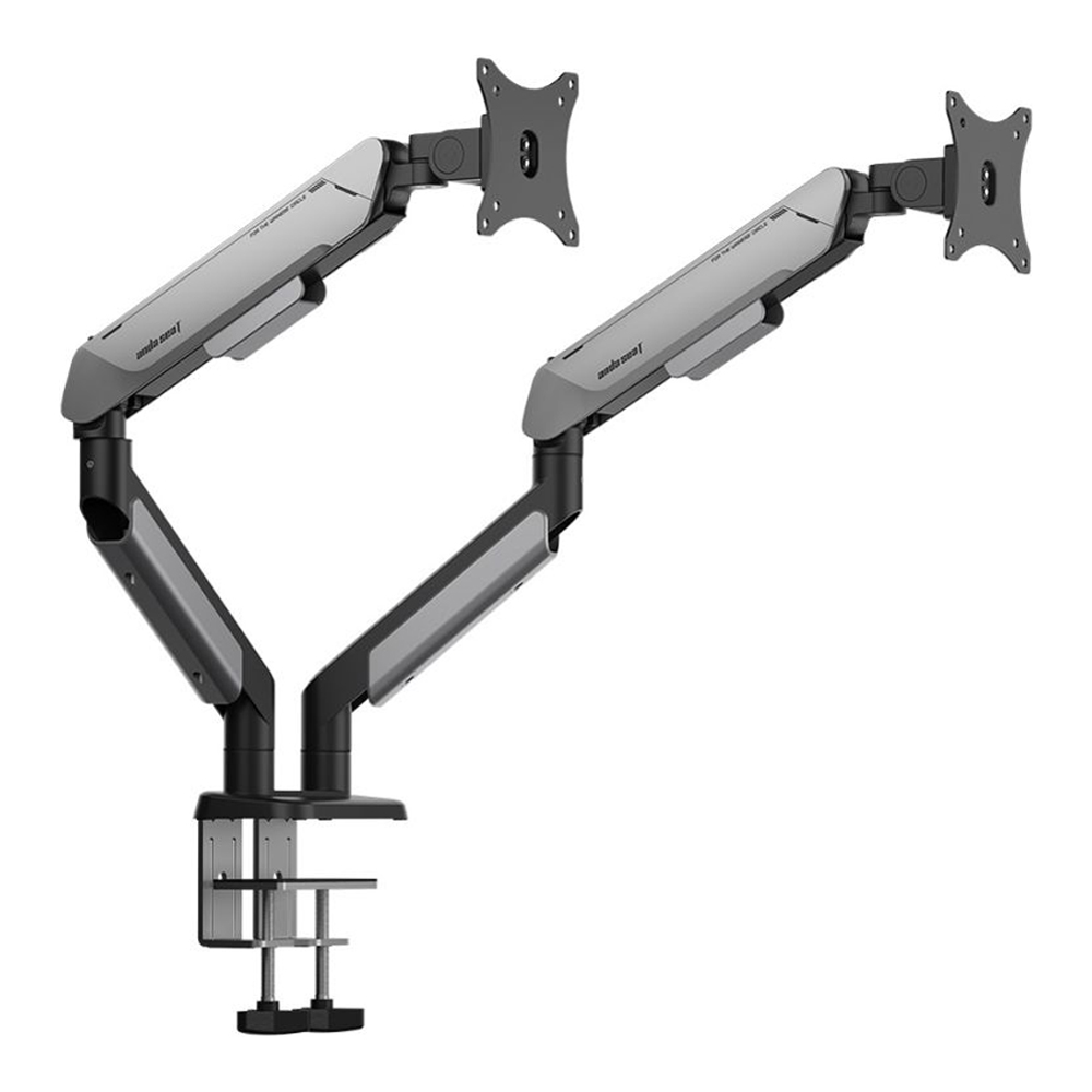 MONITOR ARM (ขาตั้งจอ) ANDA SEAT STEALTH PRO II DUO A9-2S (BLACK TITANIUM) (AD-W-A9-2S-BT)