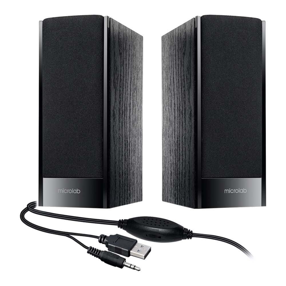 SPEAKER (ลำโพง) MICROLAB B56 (BLACK)