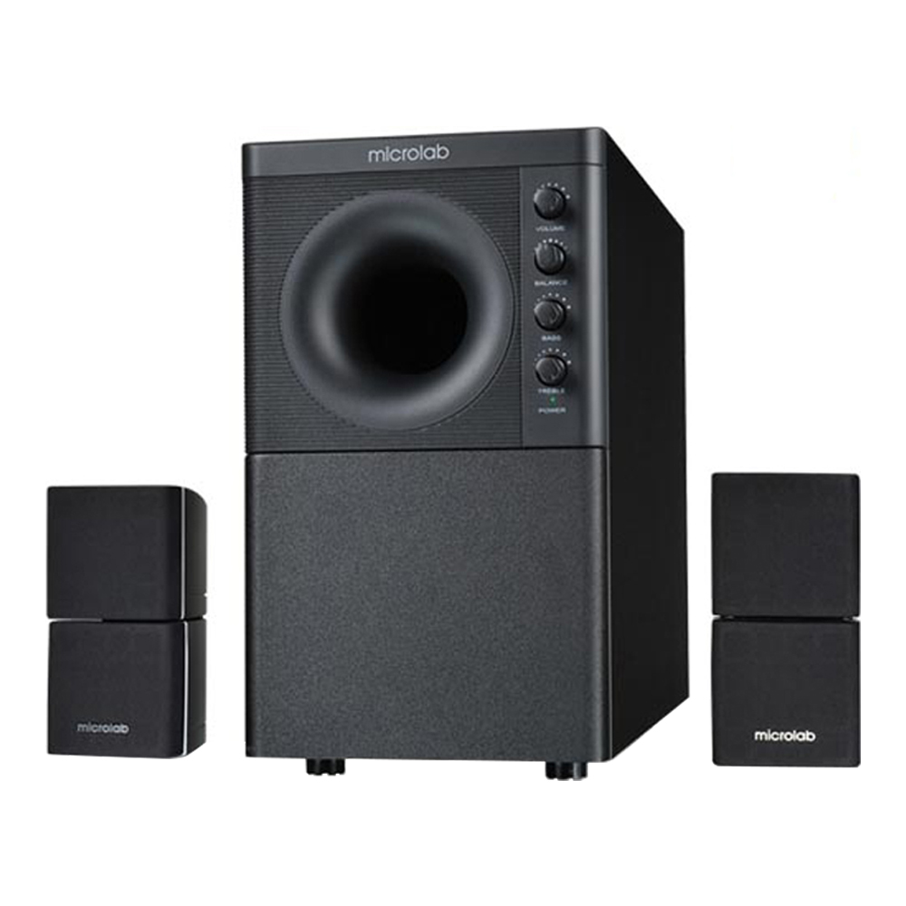 BLUETOOTH SPEAKER (ลำโพงบลูทูธ) MICROLAB X3BT (BLACK)