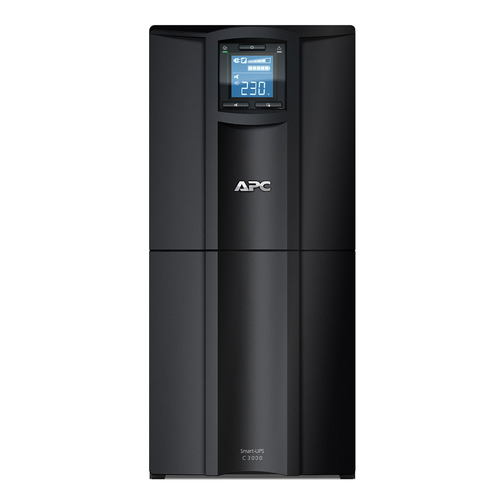 UPS (เครื่องสำรองไฟฟ้า) APC SMART SMC LCD 3000VA/2100W (SMC3000I)