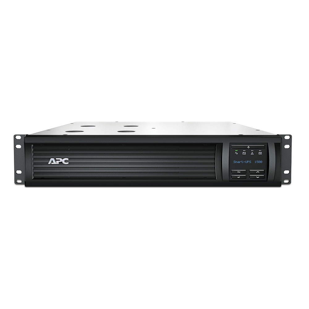UPS (เครื่องสำรองไฟฟ้า) APC SMART SMC 1500VA/1000W WITH SMART CONNECT (SMT1500RMI2UC)
