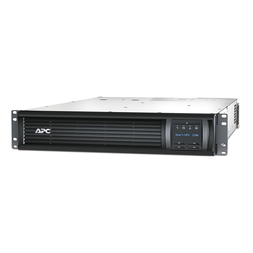 UPS (เครื่องสำรองไฟฟ้า) APC SMART SMT LCD RM 2U 230V 2200VA/1980W WITH SMART CONNECT (SMT2200RMI2UC)