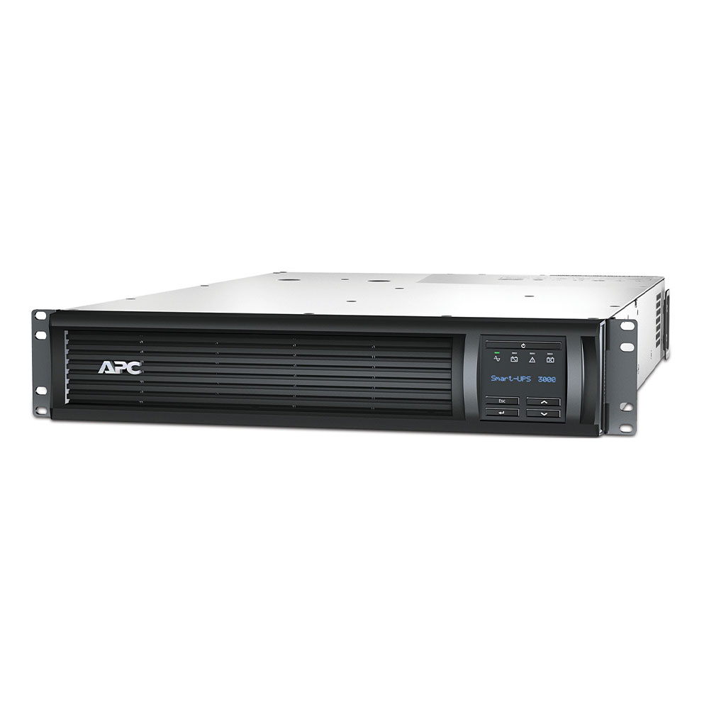 UPS (เครื่องสำรองไฟฟ้า) APC SMART SMT LCD RM 2U 230V 3000VA/2700W WITH SMART CONNECT (SMT3000RMI2UC)