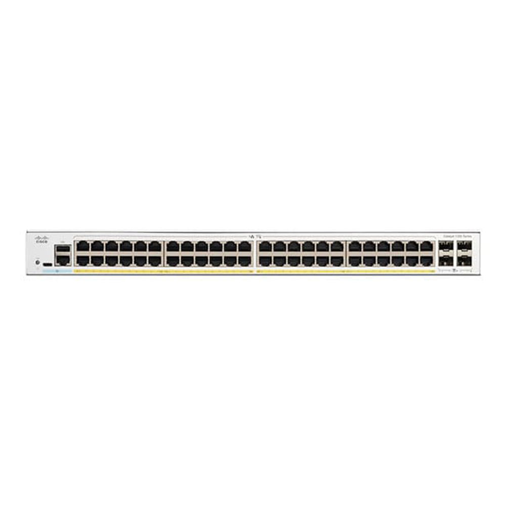 SWITCH (สวิตซ์) CISCO CATALYST 1200 48-PORT GE 4X10G SFP+ (C1200-48T-4X)