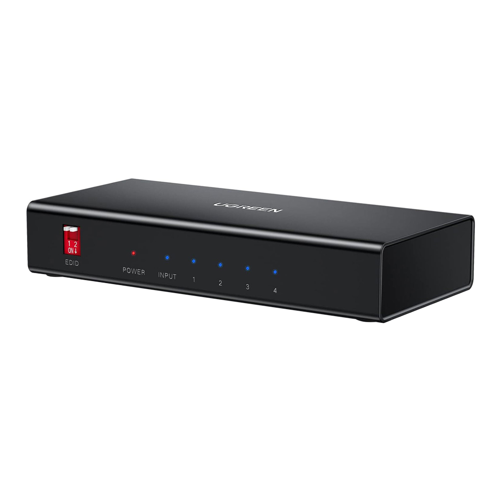 SPLITTER (อุปกรณ์แยกสัญญาณ) UGREEN CM570 - HDMI 1 IN 4 OUT 4K 60Hz (90514)