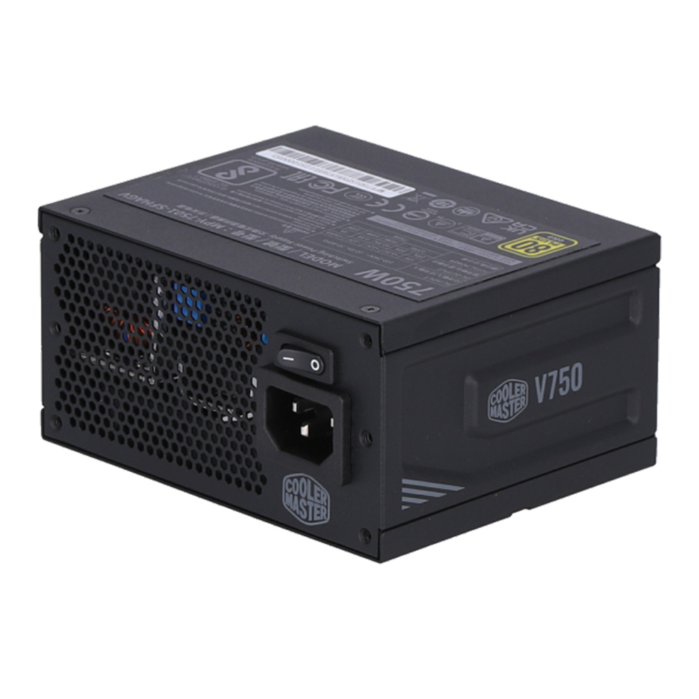 POWER SUPPLY (อุปกรณ์จ่ายไฟ) COOLER MASTER V SFX GOLD 750 ATX 3.1 - 750W 80 PLUS GOLD BLACK SFX (MPY-7501-SFHAGV-3EEU)