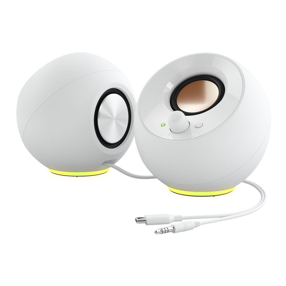 SPEAKER (ลำโพง) CREATIVE PEBBLE SE (WHITE)