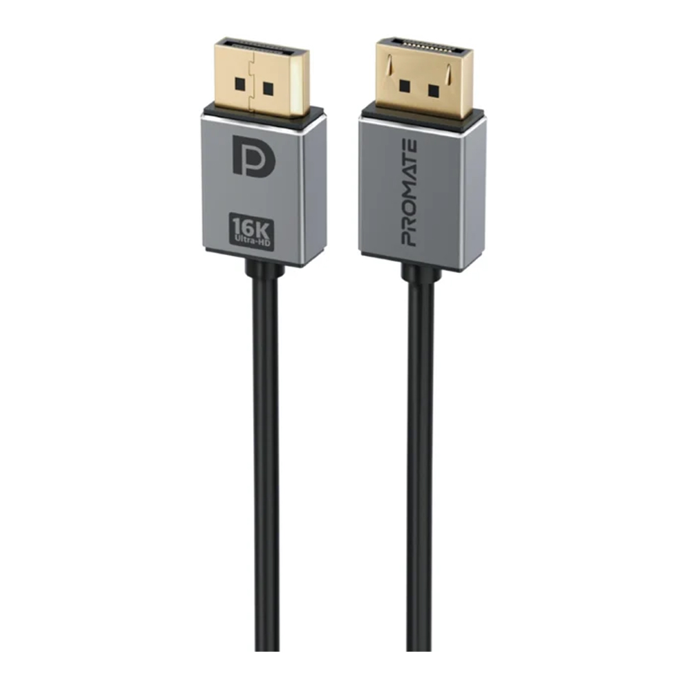 MONITOR CABLE (สายจอมอนิเตอร์) PROMATE DPLINK-16K - 16K 60Hz HIGH DEFINITION 2M