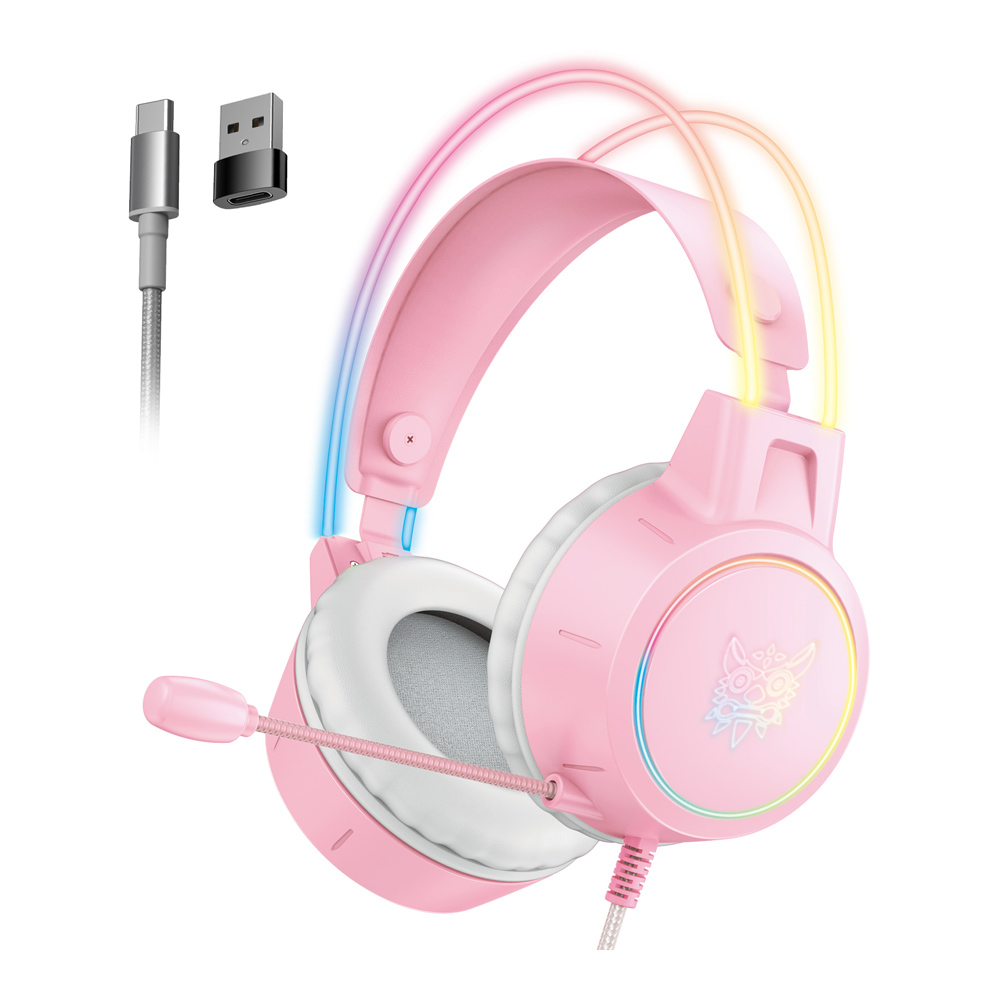 HEADSET (หูฟัง) ONIKUMA X15 PRO (PINK)