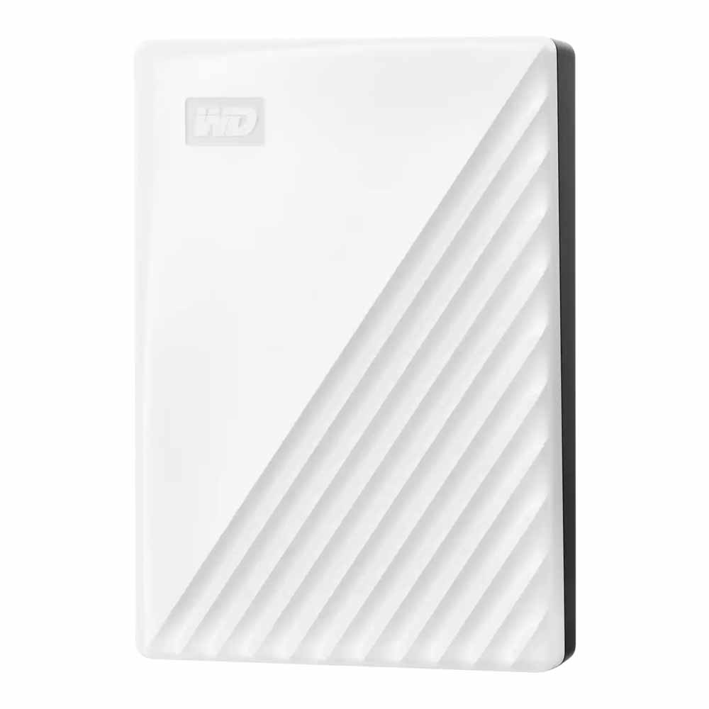6 TB PORTABLE HDD (ฮาร์ดดิสก์พกพา) WD MY PASSPORT (WHITE) (WDBR9S0060BWT)