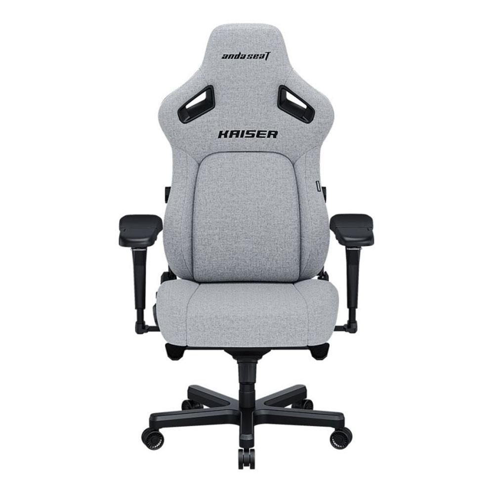 GAMING CHAIR (เก้าอี้เกมมิ่ง) ANDA SEAT KAISER 4 SERIES SIZE XL (AD12YDDC-XLL-20-G-CF) (GRAY/FABRIC) (ASSEMBLY REQUIRED)