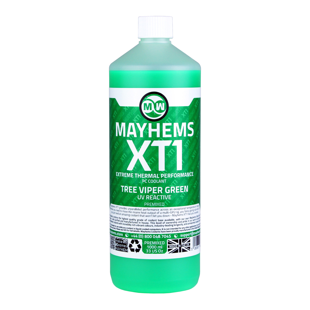 COOLANT (น้ำยาหล่อเย็น) MAYHEMS XT1 PREMIX TREE VIPER GREEN