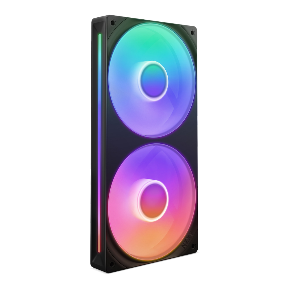 CASE FAN (พัดลมเคส) NZXT F240 RGB CORE (MATTE BLACK)