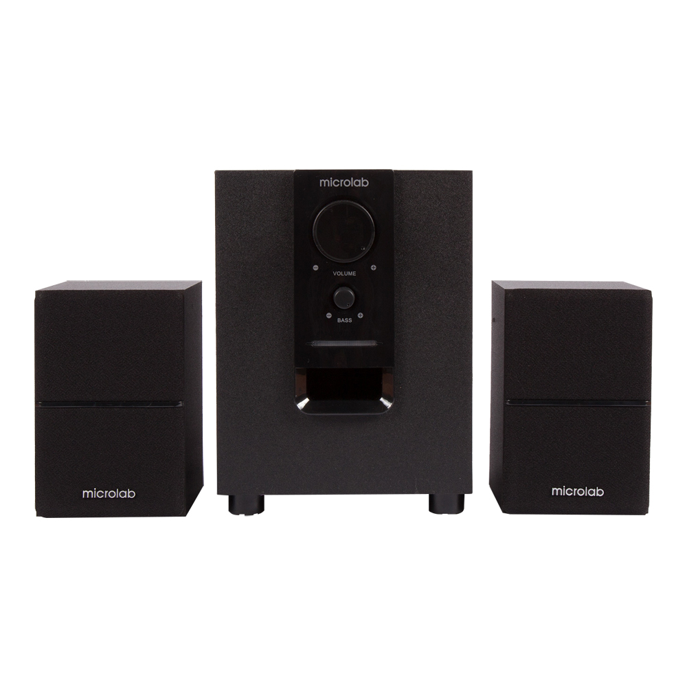 BLUETOOTH SPEAKER (ลำโพงบลูทูธ) MICROLAB M-106BT (BLACK)