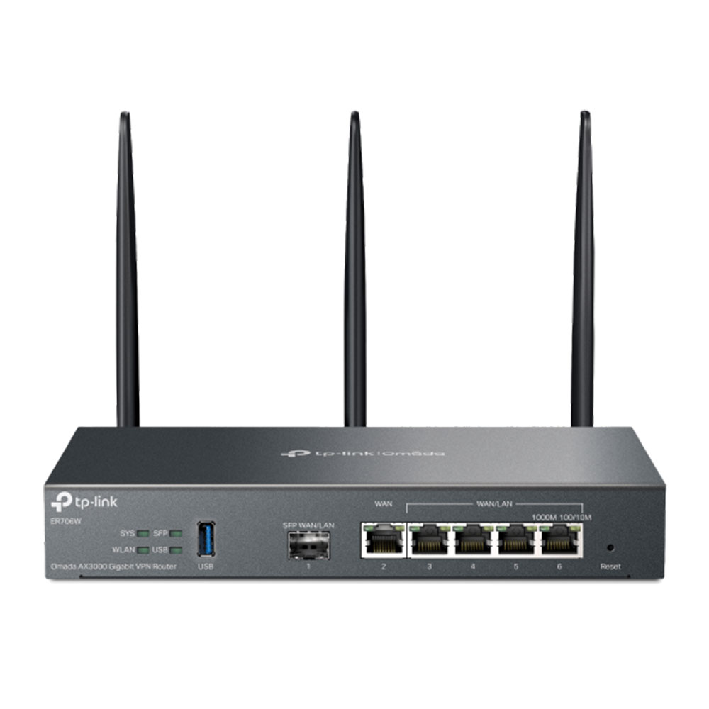 ROUTER (เราเตอร์) TP-LINK OMADA AX3000 GIGABIT VPN ROUTER (ER706W)