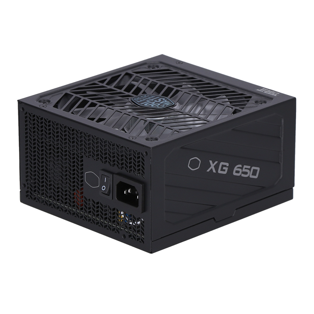 POWER SUPPLY (อุปกรณ์จ่ายไฟ) COOLER MASTER XG650 PLATINUM PLUS - 650W 80 PLUS PLATINUM (BLACK) (ATX) (MPG-6501-AFBAP)