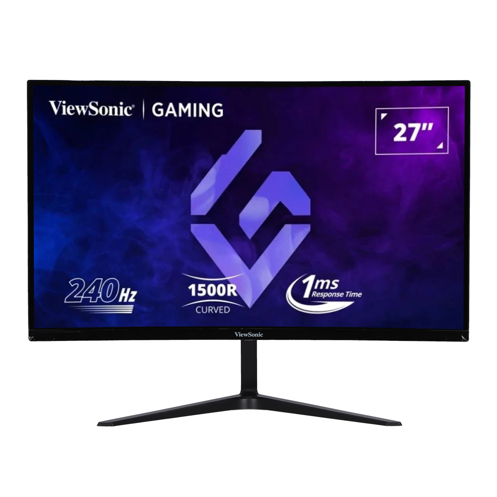 Monitor (จอมอนิเตอร์) Viewsonic VX2719-PC-MHD - 27 Inch VA FHD 240Hz AMD FreeSync Premium Curved
