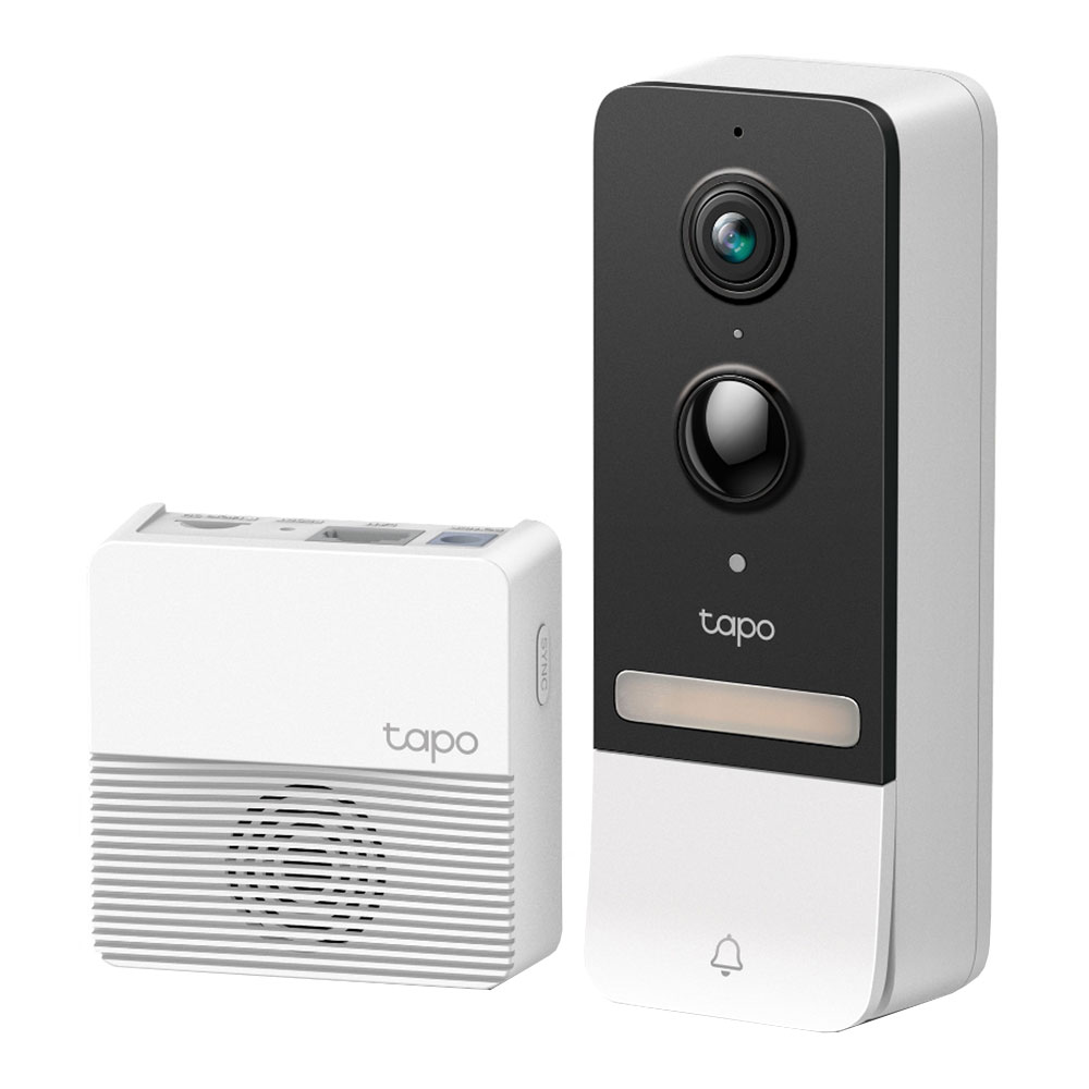 SMART DOORBELL (กริ่งประตูอัจฉริยะ ) TP-LINK TAPO-D230S1 SMART BATTERY VIDEO DOORBELL