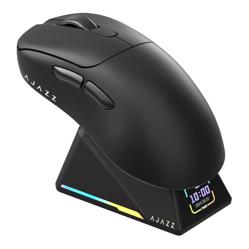 WIRELESS MOUSE (เมาส์ไร้สาย) AJAZZ AJ179 APEX (BLACK) (AJ-MS-AJ179APEX-K)