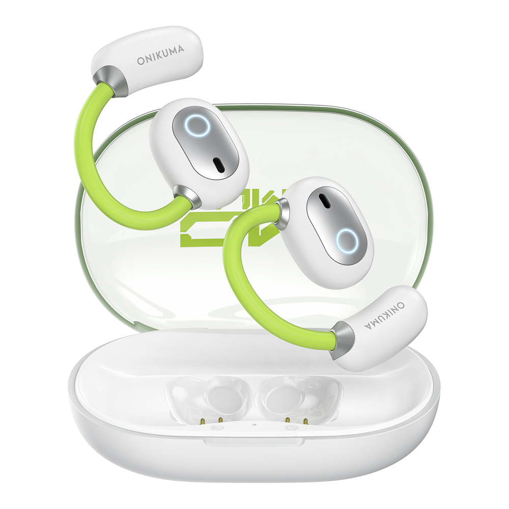 TRUE WIRELESS HEADPHONE (หูฟังทรูไวร์เลส) ONIKUMA T25 (WHITE)