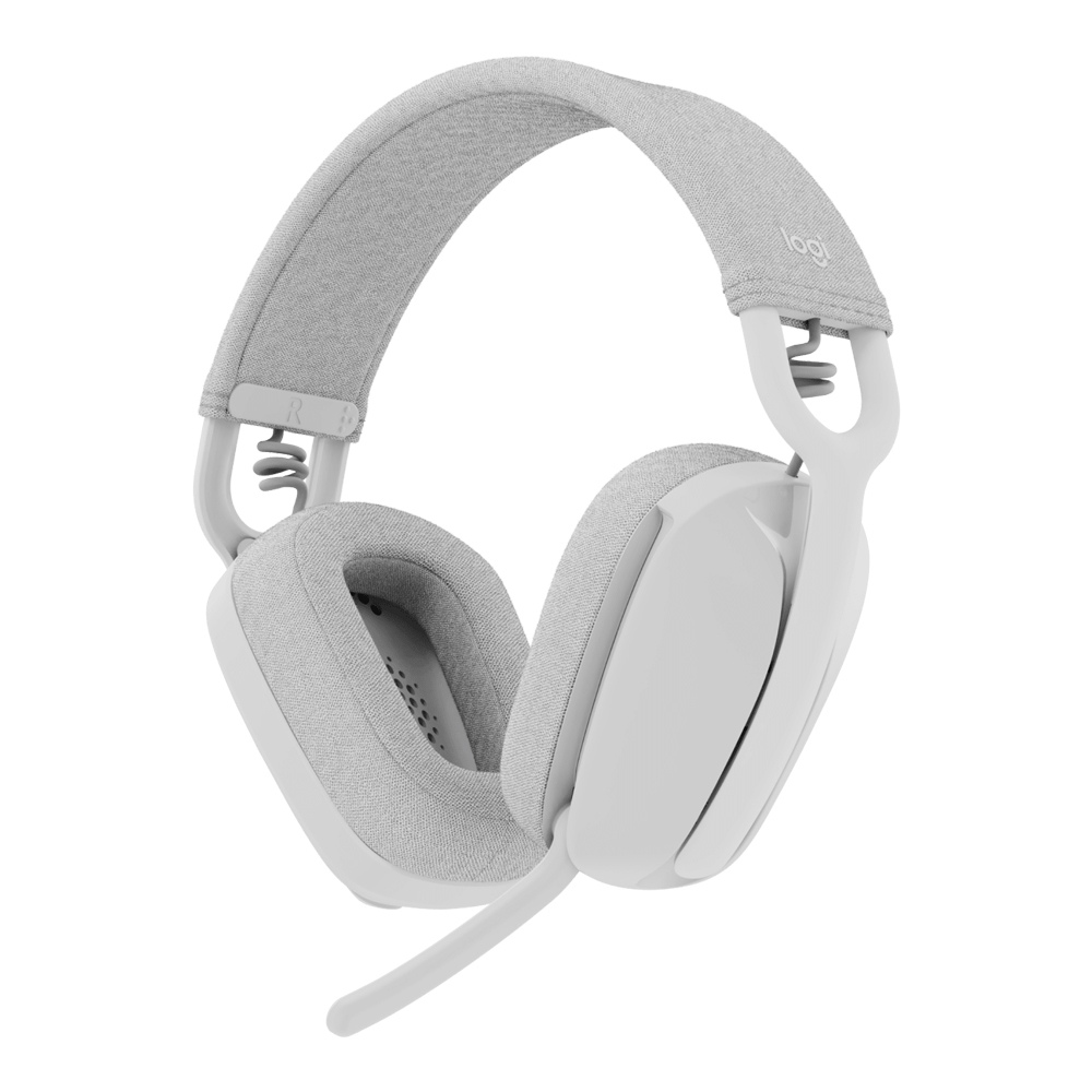 WIRELESS HEADSET (หูฟังไร้สาย) LOGITECH ZONE VIBE 100 (OFF WHITE)