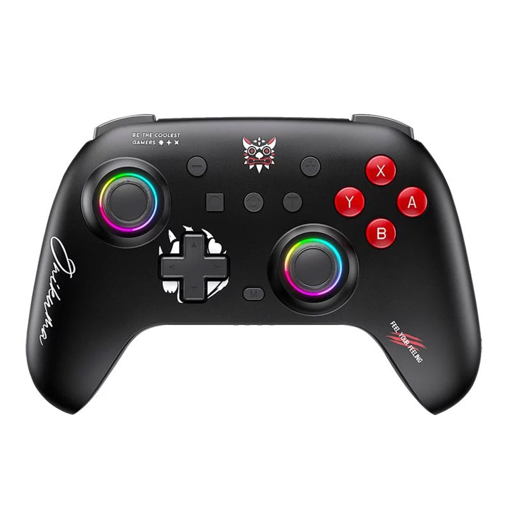 WIRELESS CONTROLLER (คอนโทรลเลอร์ไร้สาย) ONIKUMA IRUKA TRI-MODE GAMING WIRELESS (BLACK)