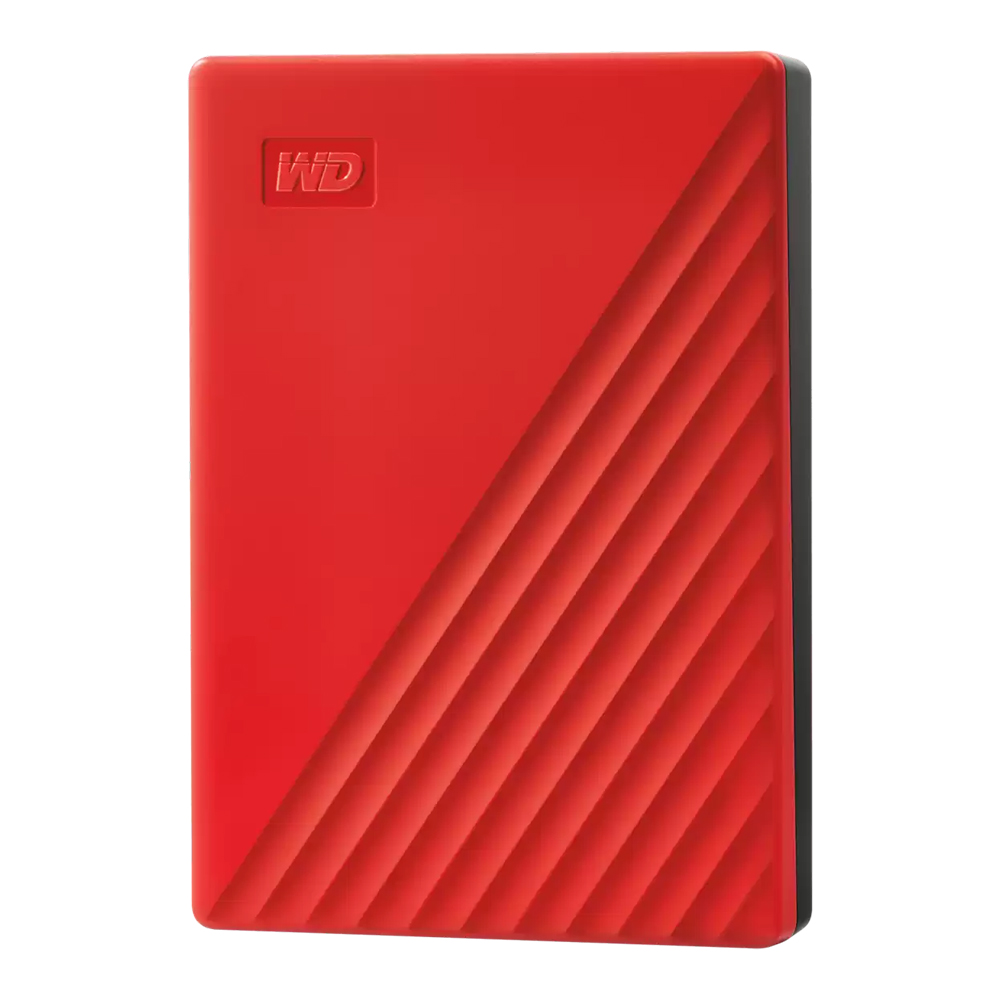 6TB PORTABLE HDD (ฮาร์ดดิสก์พกพา) WD MY PASSPORT (RED) (WDBR9S0060BRD)