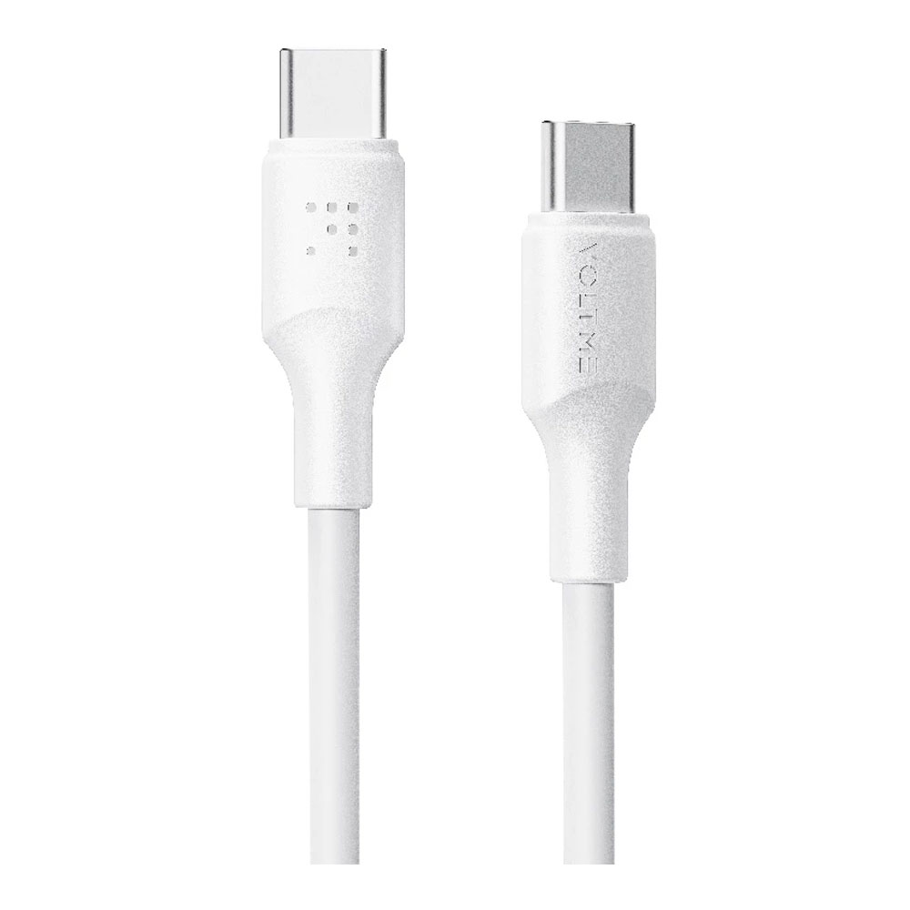 CHARGER CABLE (สายชาร์จ) VOLTME EDC USB-C TO USB-C 100W 1.2M (C2279) (WHITE)