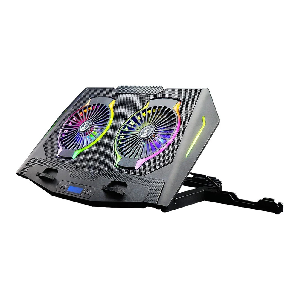 COOLING PAD (อุปกรณ์ระบายความร้อนโน้ตบุ๊ค) NUBWO NX-F2 SINDEL (BLACK)