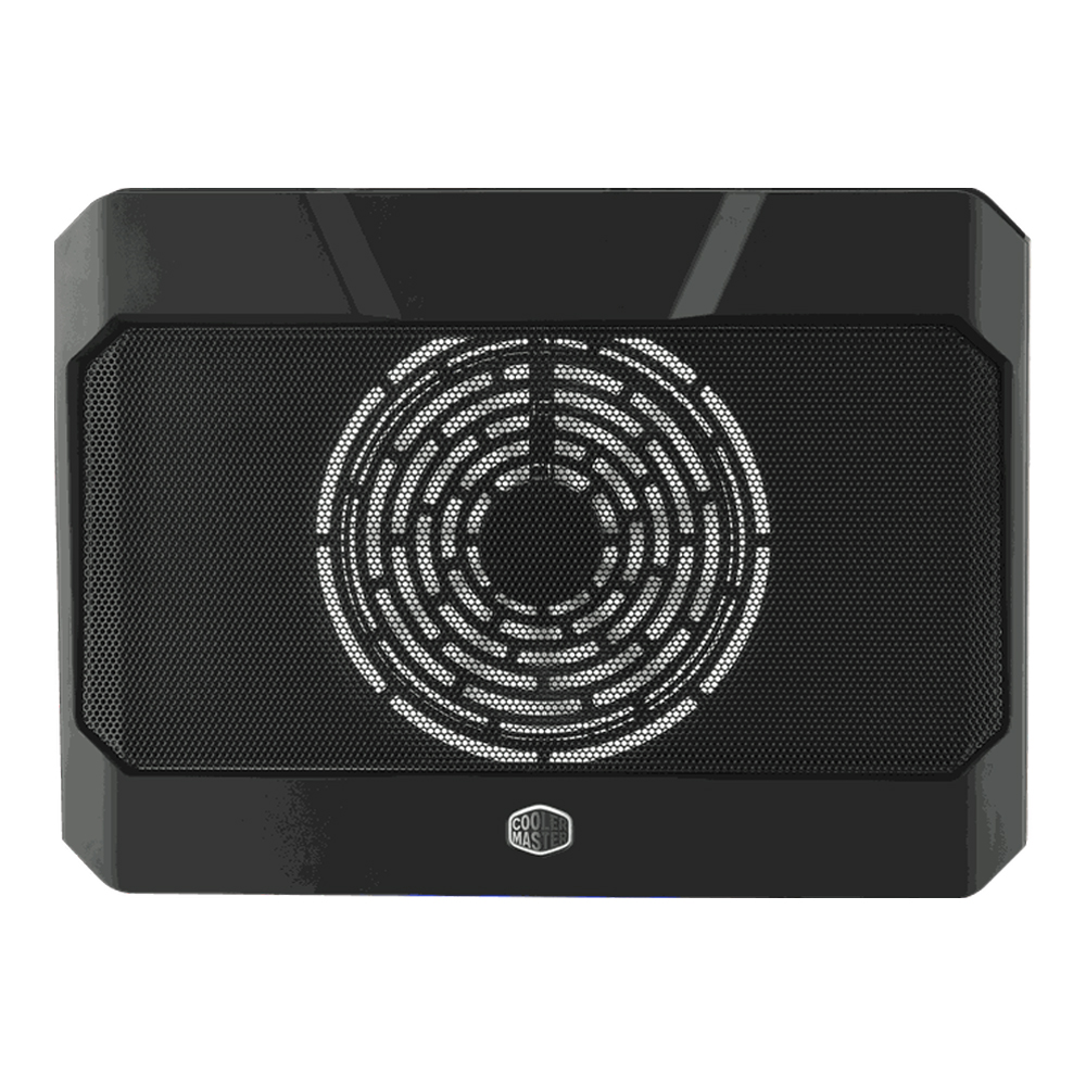 COOLING PAD (อุปกรณ์ระบายความร้อนโน้ตบุ๊ค) COOLER MASTER NOTEPAL X150R (BLACK) (MNX-SWXB-10FN-R1)