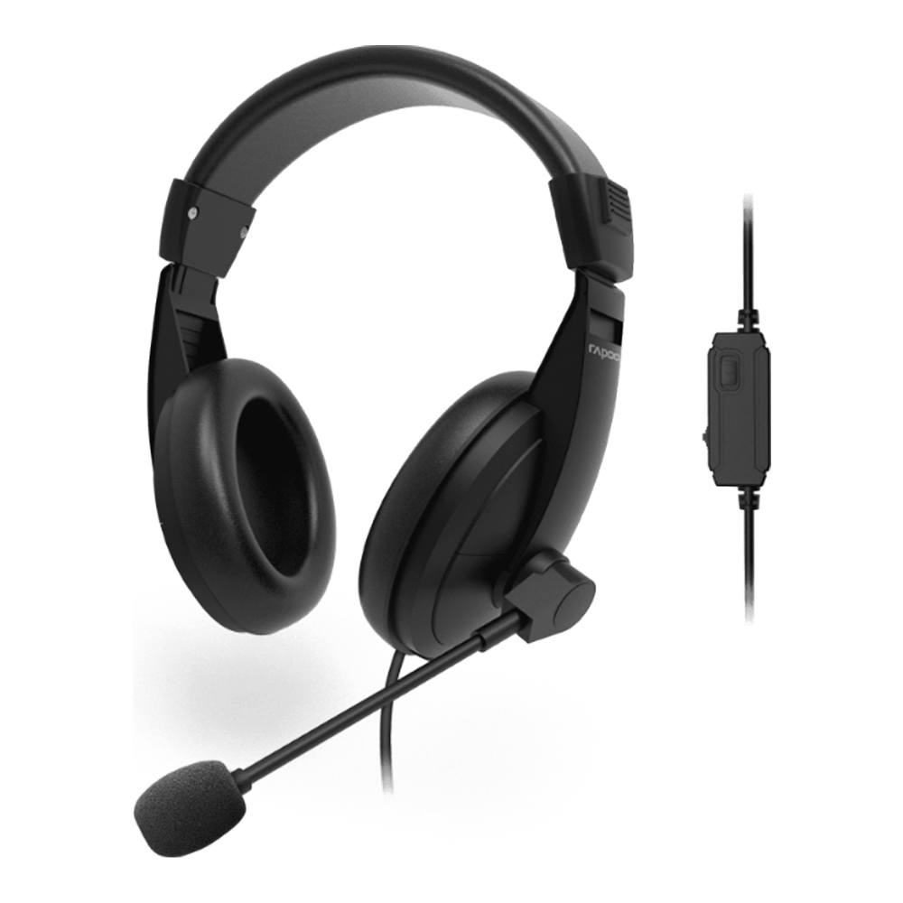 HEADSET (หูฟัง) RAPOO H150S (BLACK)