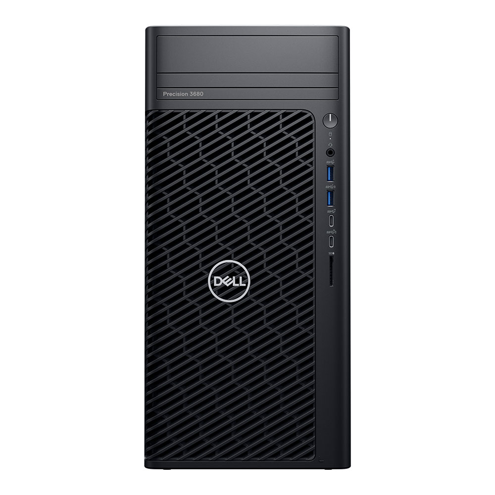 DESKTOP PC (คอมพิวเตอร์ตั้งโต๊ะสำหรับองค์กร) DELL PRECISION T3680 MT I7-14700K WIN11PRO 32GB 512SSD+2TB (SNST368014)