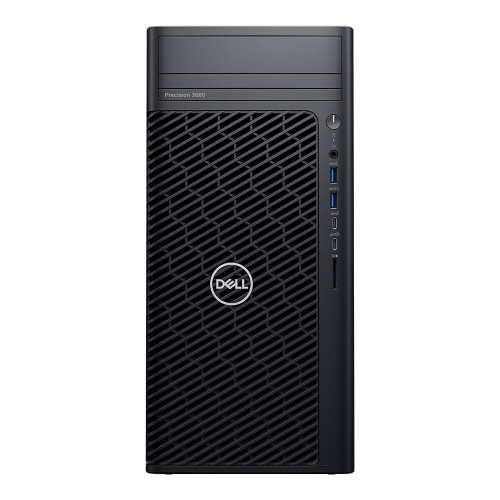 DESKTOP PC (คอมพิวเตอร์ตั้งโต๊ะสำหรับองค์กร) DELL T3680 MT I9-14900K WIN11PRO 32GB 256SSD+2TB (SNST368013)