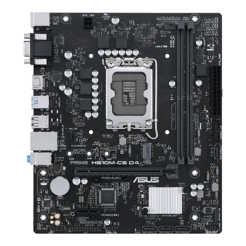 Asus Prime H610M-CS D4 DDR4 Micro-ATX