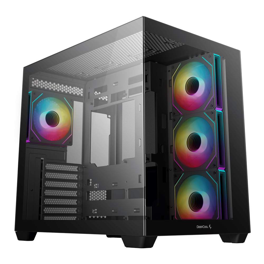 CASE (เคส) DEEPCOOL CG530 4F ATX - BLACK