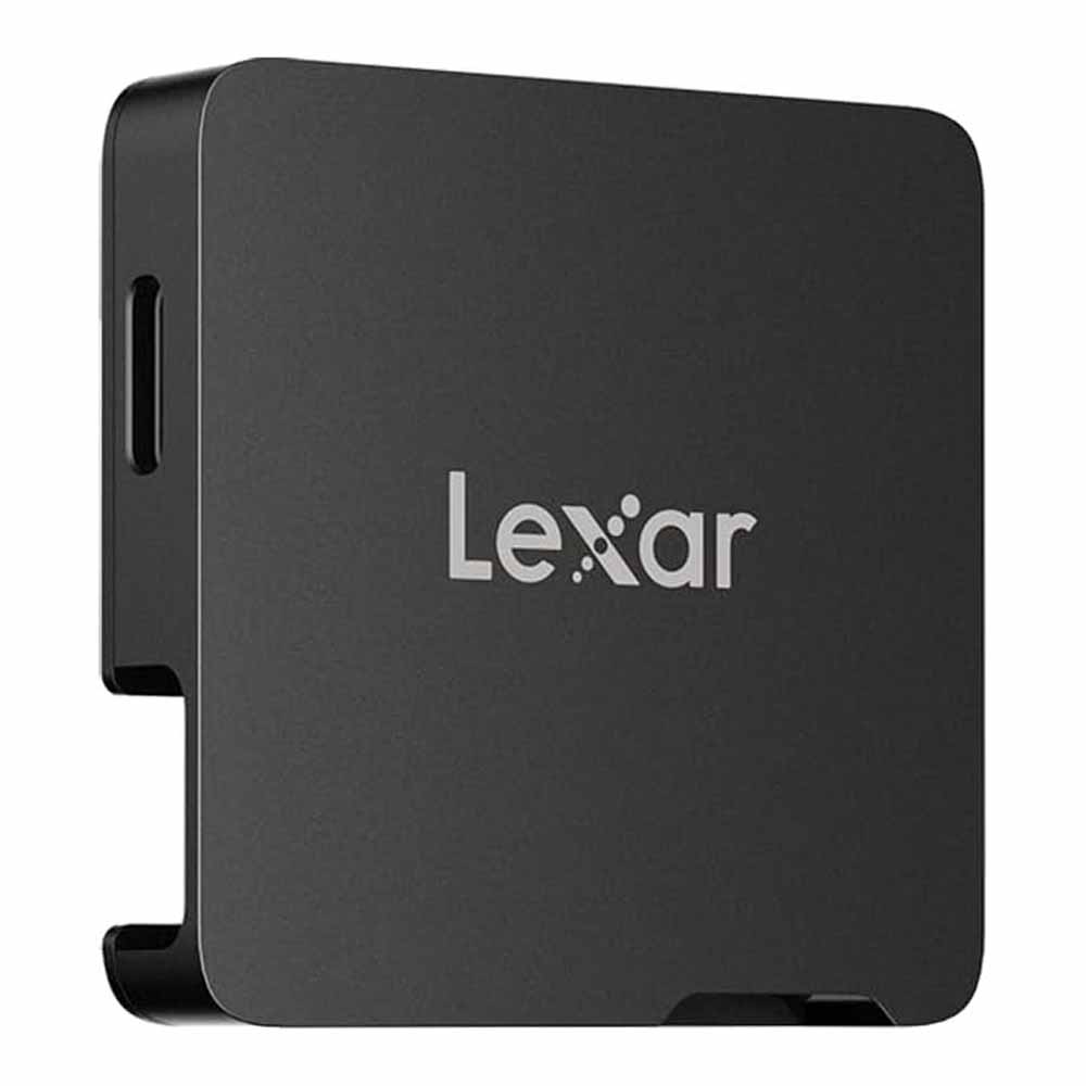 USB-C HUB (ยูเอสบีซีฮับ) LEXAR PROFESSIONAL GO PORTABLE HUB SL400 FOR GO PORTABLE SSD - BLACK (LXR-LPASL400-RNBNG)