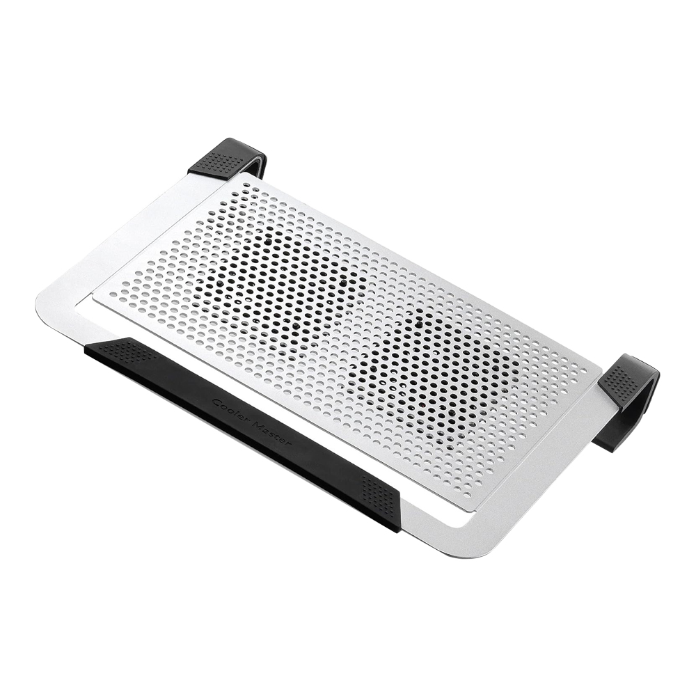 COOLING PAD (อุปกรณ์ระบายความร้อนโน้ตบุ๊ค) COOLER MASTER U2 PLUS (SILVER) (R9-NBC-U2PS-GP)