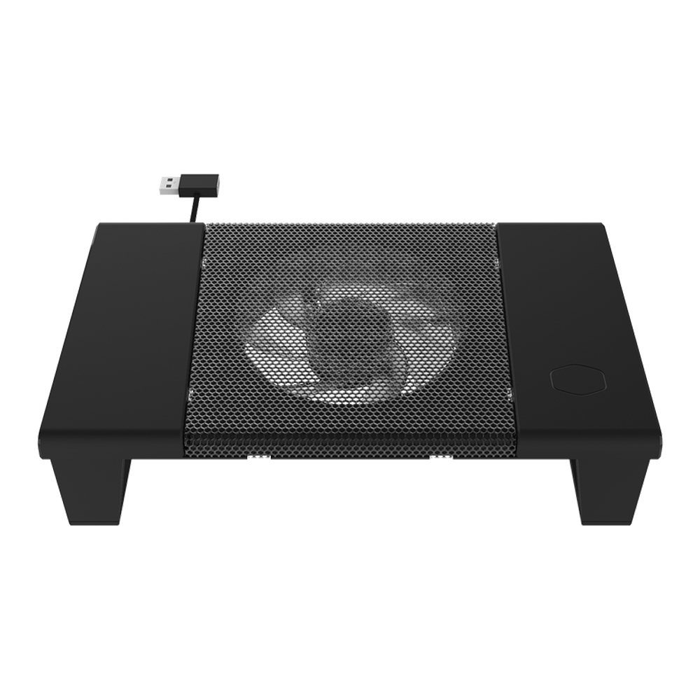 COOLING PAD (อุปกรณ์ระบายความร้อนโน้ตบุ๊ค) COOLER MASTER CONNECT STAND (BLACK) (MNX-SSRK-12NFK-R1)