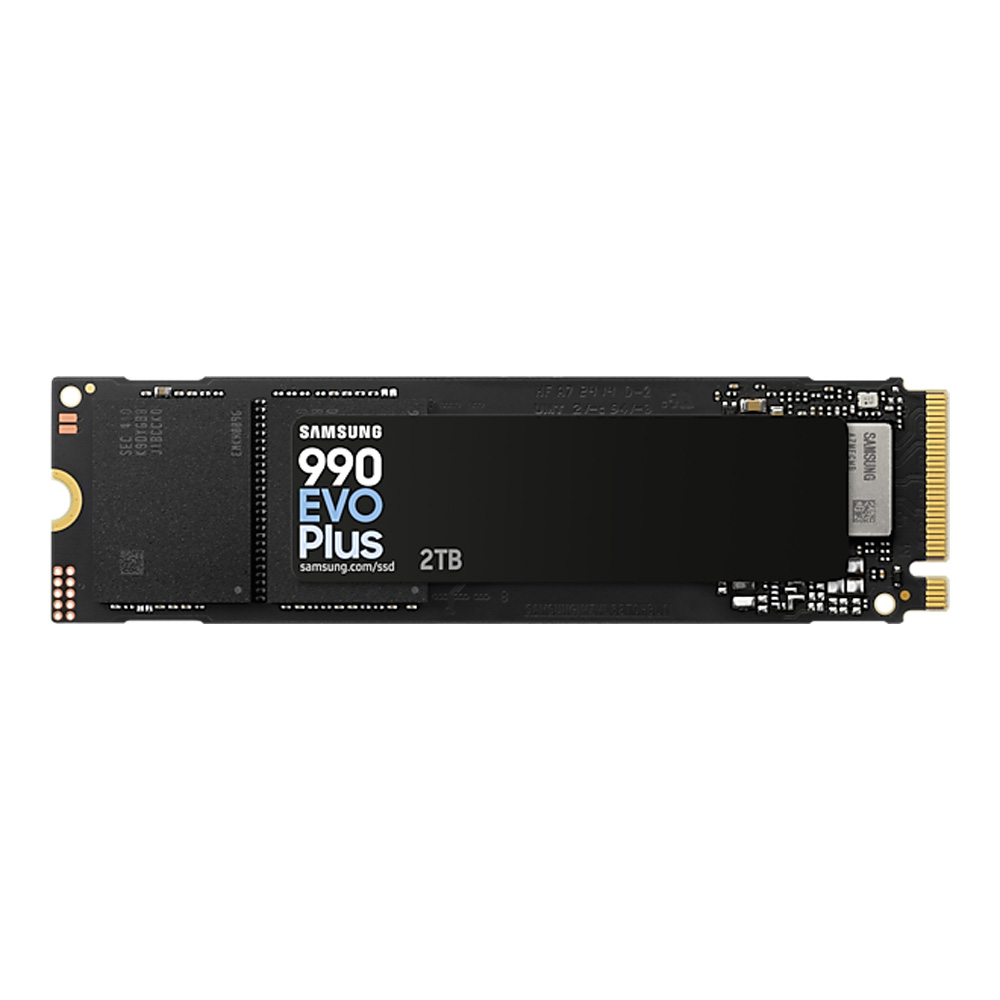 2 TB SSD (เอสเอสดี) SAMSUNG 990 EVO PLUS - PCIe 4x4 / 5x2 NVMe M.2 2280 (MZ-V9S2T0BW)