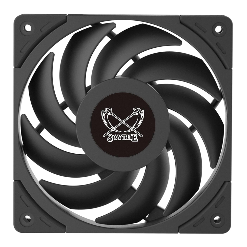 CASE FAN (พัดลมเคส) SCYTHE WONDER TORNADO 120 (BLACK)
