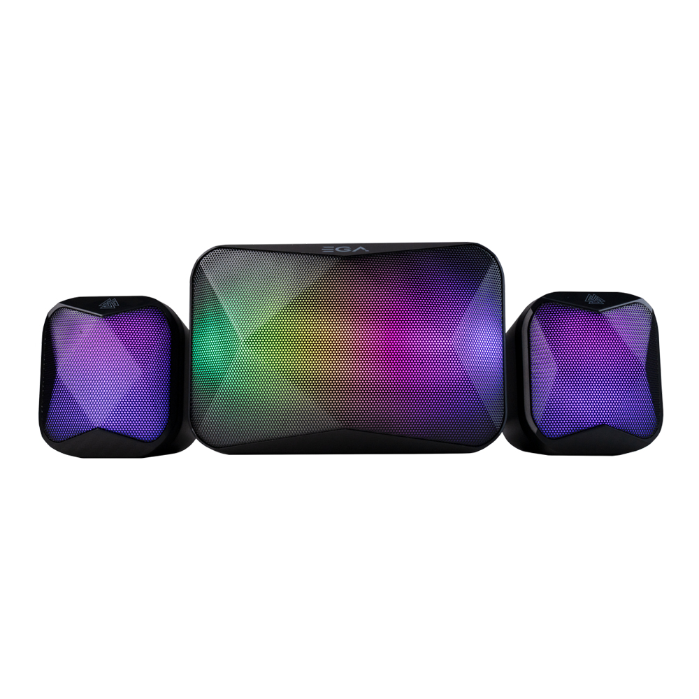 SPEAKER (ลำโพง) EGA TYPE S9 RGB (BLACK)
