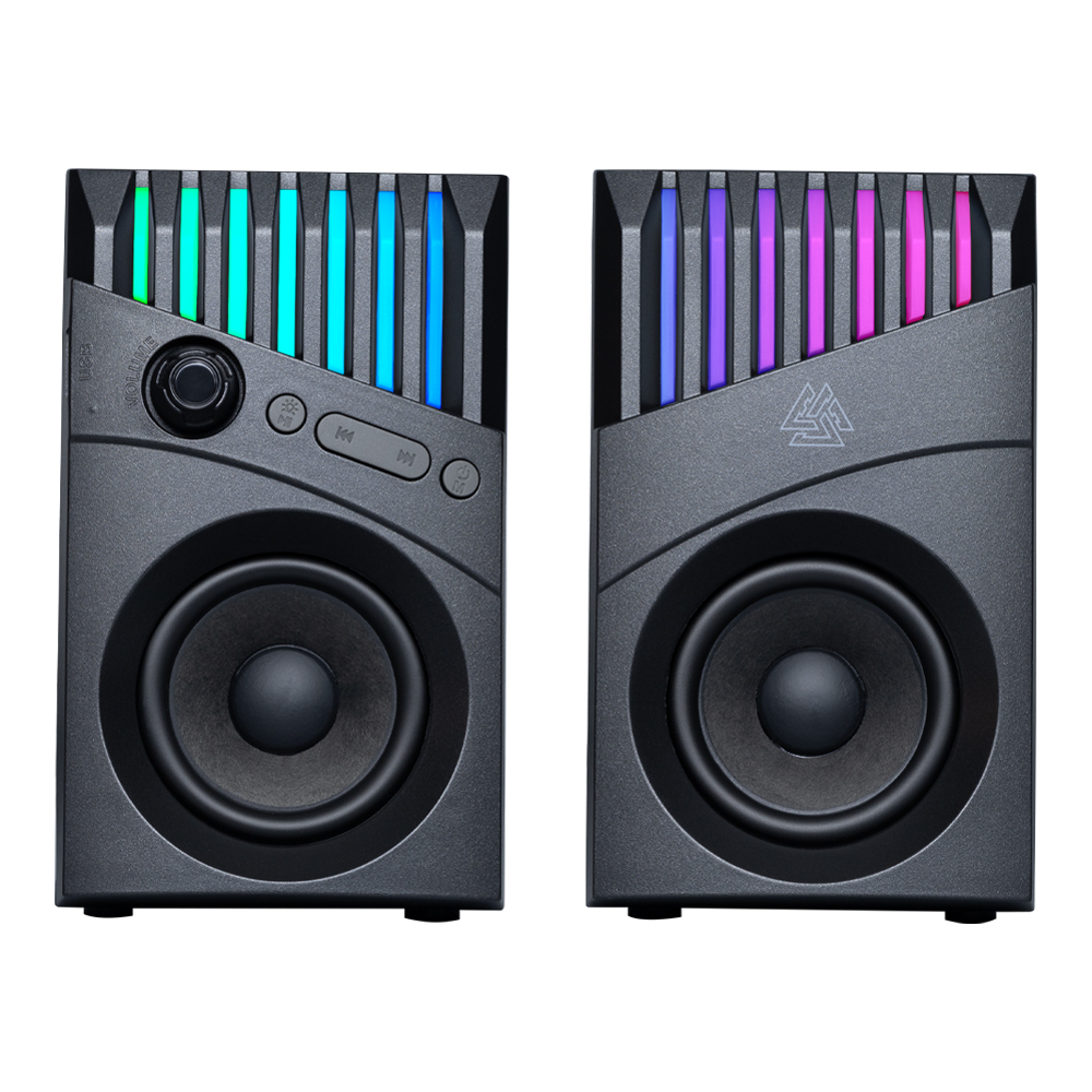 BLUETOOTH SPEAKER (ลำโพงบลูทูธ) EGA TYPE-S11 RGB (BLACK)