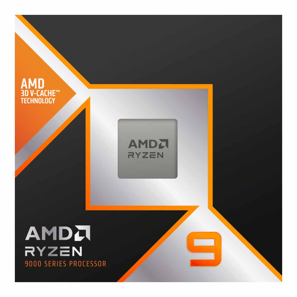 CPU (ซีพียู) AMD RYZEN 9 9900X3D - 12C 24T 4.4-5.5GHz AMD SOCKET AM5 (ระบบระบายความร้อนไม่รวมอยู่ในสินค้า)