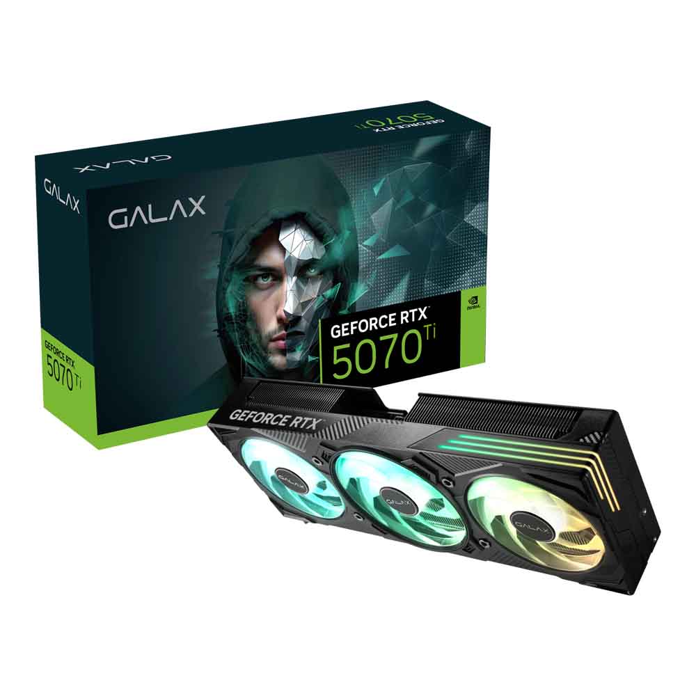 Galax GeForce RTX 5070 Ti EX Gamer 1-Click OC - 16GB GDDR7