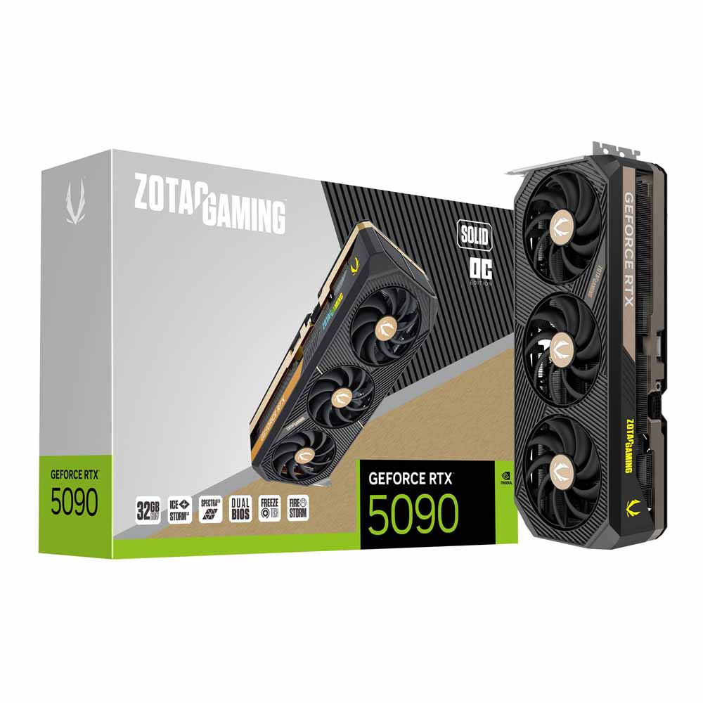 Zotac Gaming GeForce RTX 5090 Solid OC - 32GB GDDR7