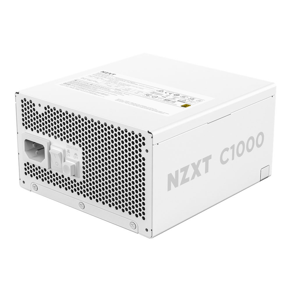 POWER SUPPLY (อุปกรณ์จ่ายไฟ) NZXT C1000 GOLD ATX 3.1 - 1000W 80 PLUS GOLD MATTE BLACK ATX